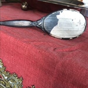 Vtg WEB sterling baby brush